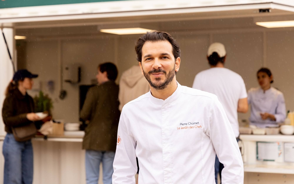Portrait du chef Pierre Chomet 