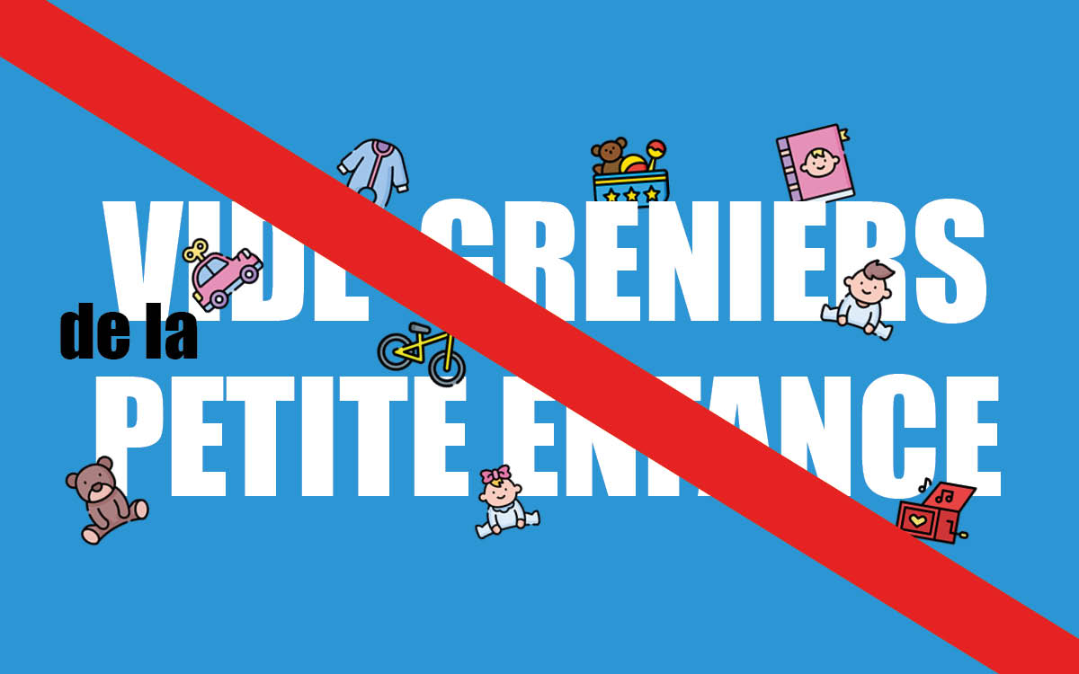 Visuel de Vide-greniers de la petite enfance annulé