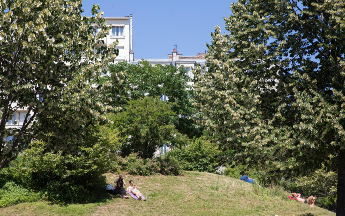 square du dr grancher par forte chaleur