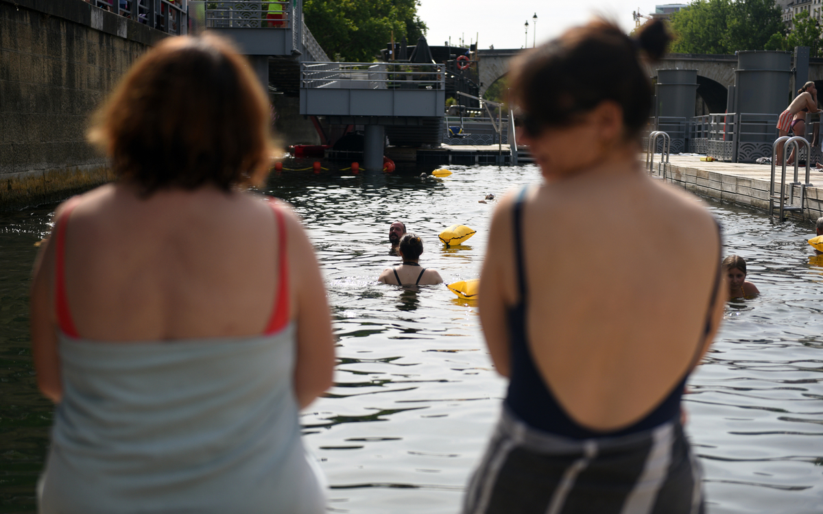 On a (re)testé la baignade dans la Seine… au bras Marie