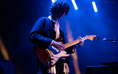 Guitariste sur scène