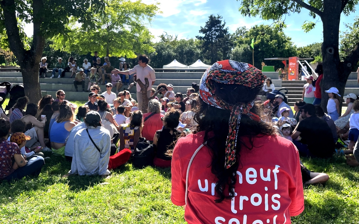 Spectacle pour enfants en plein air