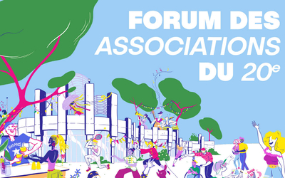 Visuel du Forum des associations du 20e