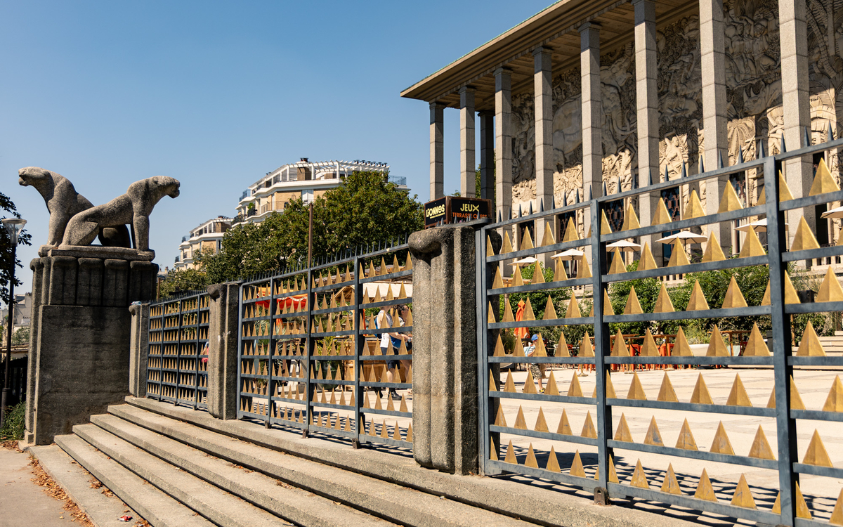 Détail de l'architecture Jean Prouvé
