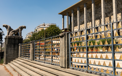 Détail de l'architecture Jean Prouvé
