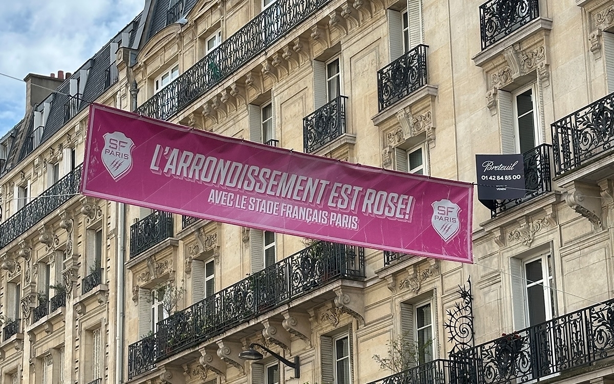 Paris est rose dans les rues du 6e
