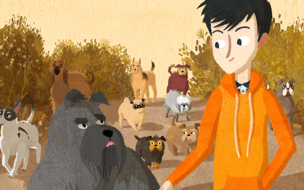 Jacob et les chiens qui parlent d'Edmunds Jansons. 