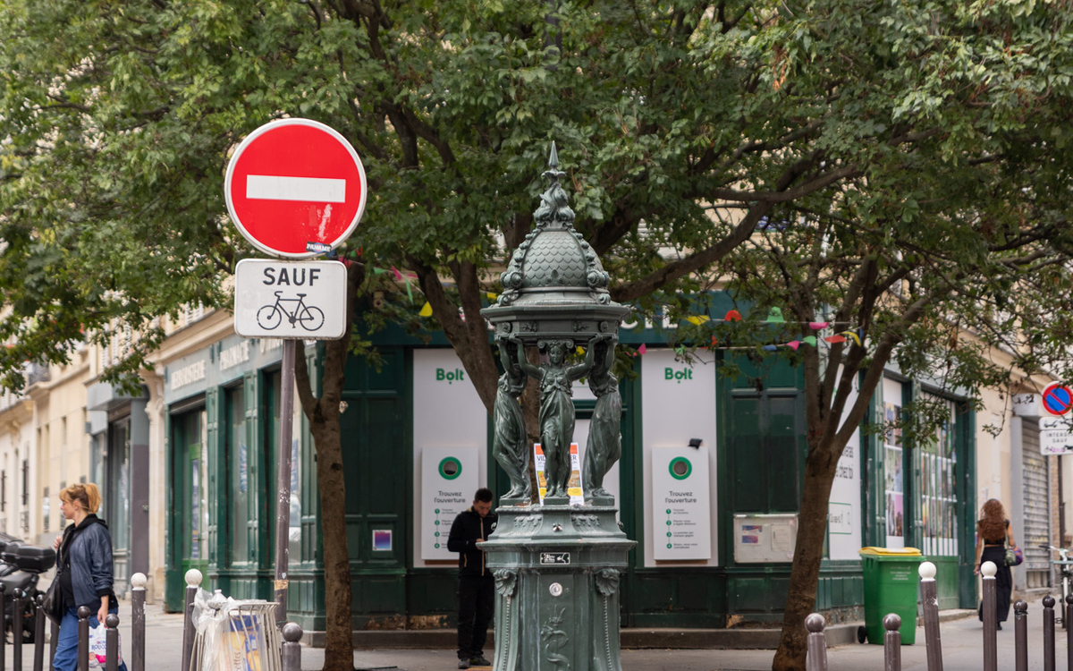 Fontaine Wallace dans le 18e