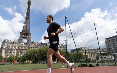 Visuel d'une piste d’athlétisme au stade Emile Anthoine 
