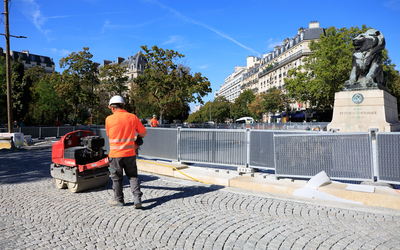 la Place Denfert-Rochereau