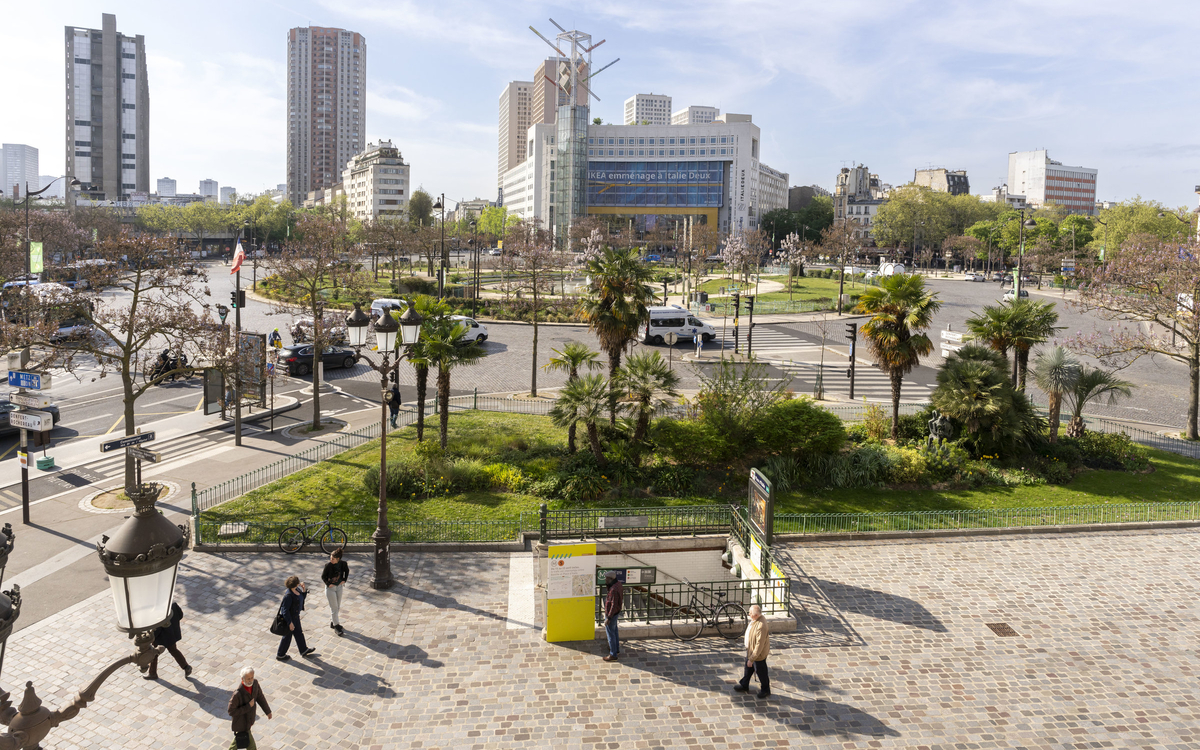 Visuel de la Place d'Italie (13e)