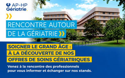 visuel rencontre autour de la gériatrie 