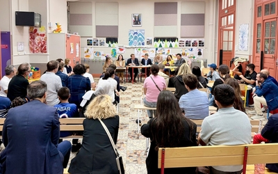 Réunion publique d'information sur l'Ecole européenne à l'Ecole Robert Estienne
