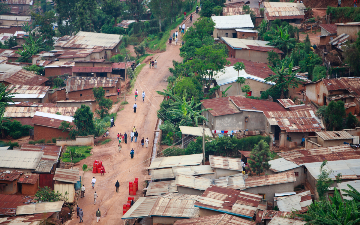 La ville de Kigali, Rwanda.