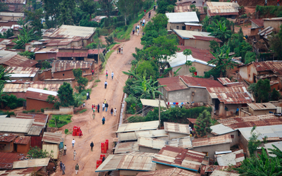 La ville de Kigali, Rwanda.