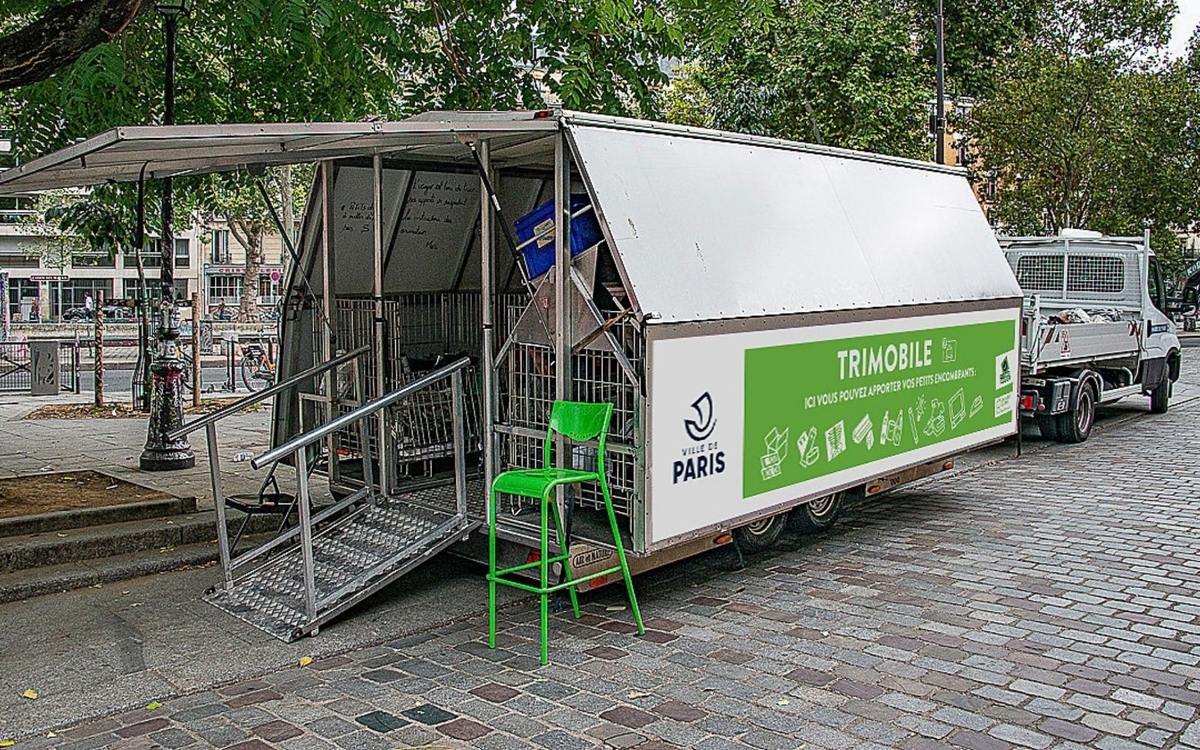 Trimobile dans le 8e arrondissement
