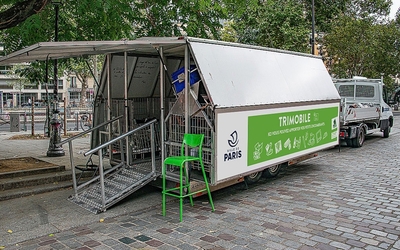 Trimobile dans le 8e arrondissement