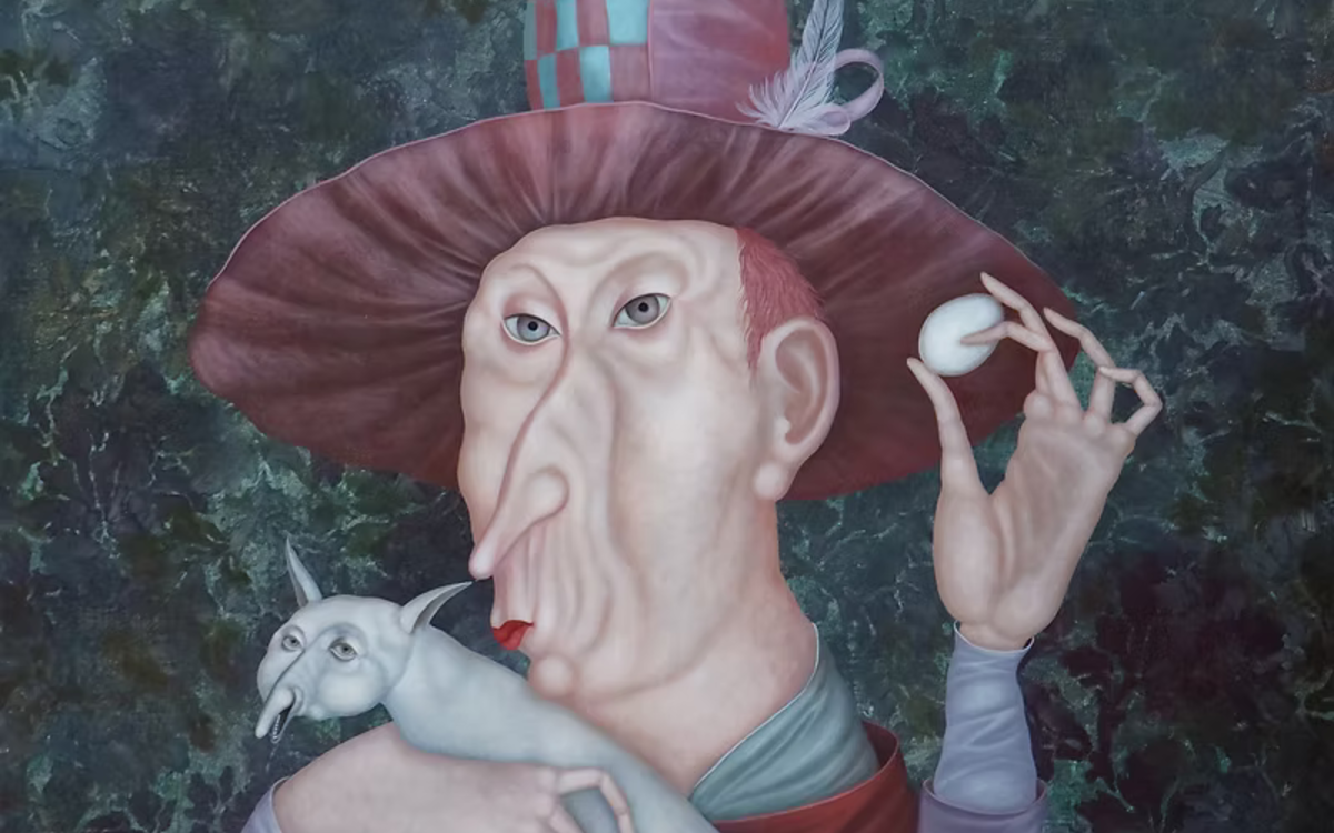 "Double portrait" - Huile sur toile