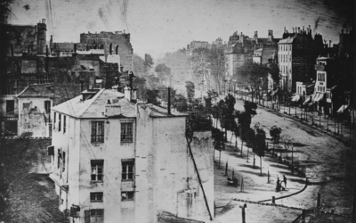 Photo Daguerre des premiers humains photographiés