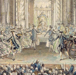 ballet dans une salle