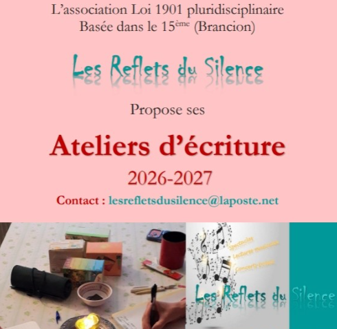 Ateliers écriture