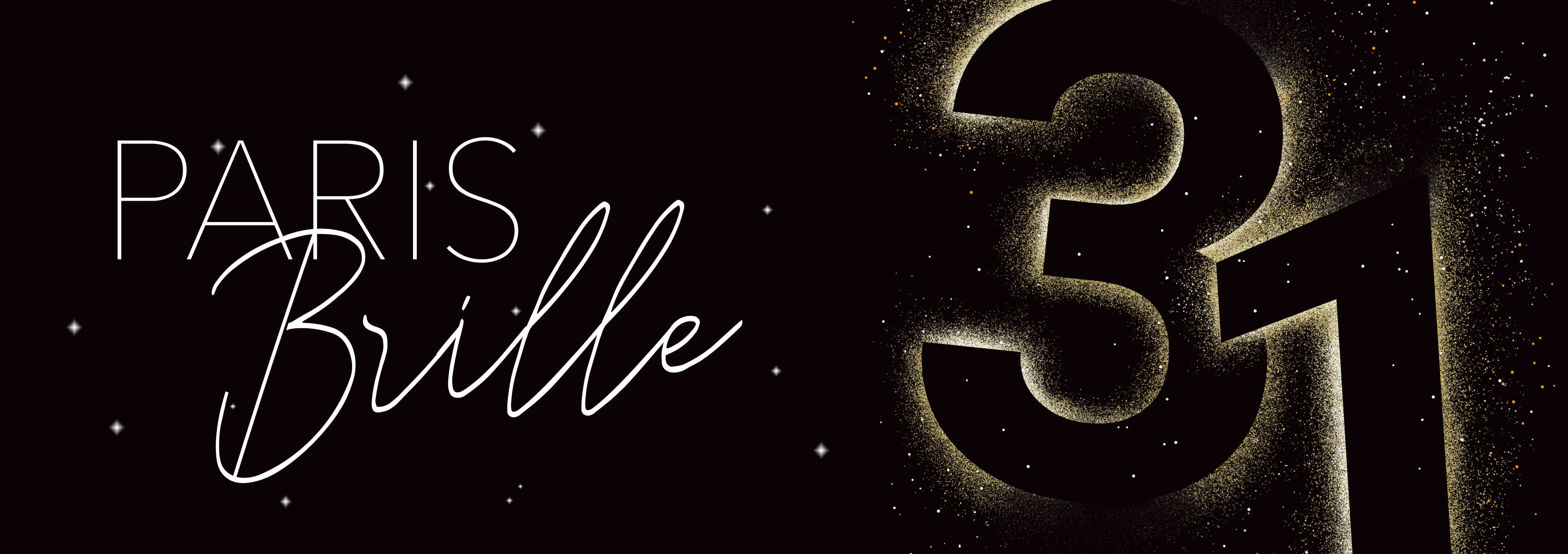 Paris Brille - Soirée du 31/12 - Champs-Elysées - Feu d'artifice