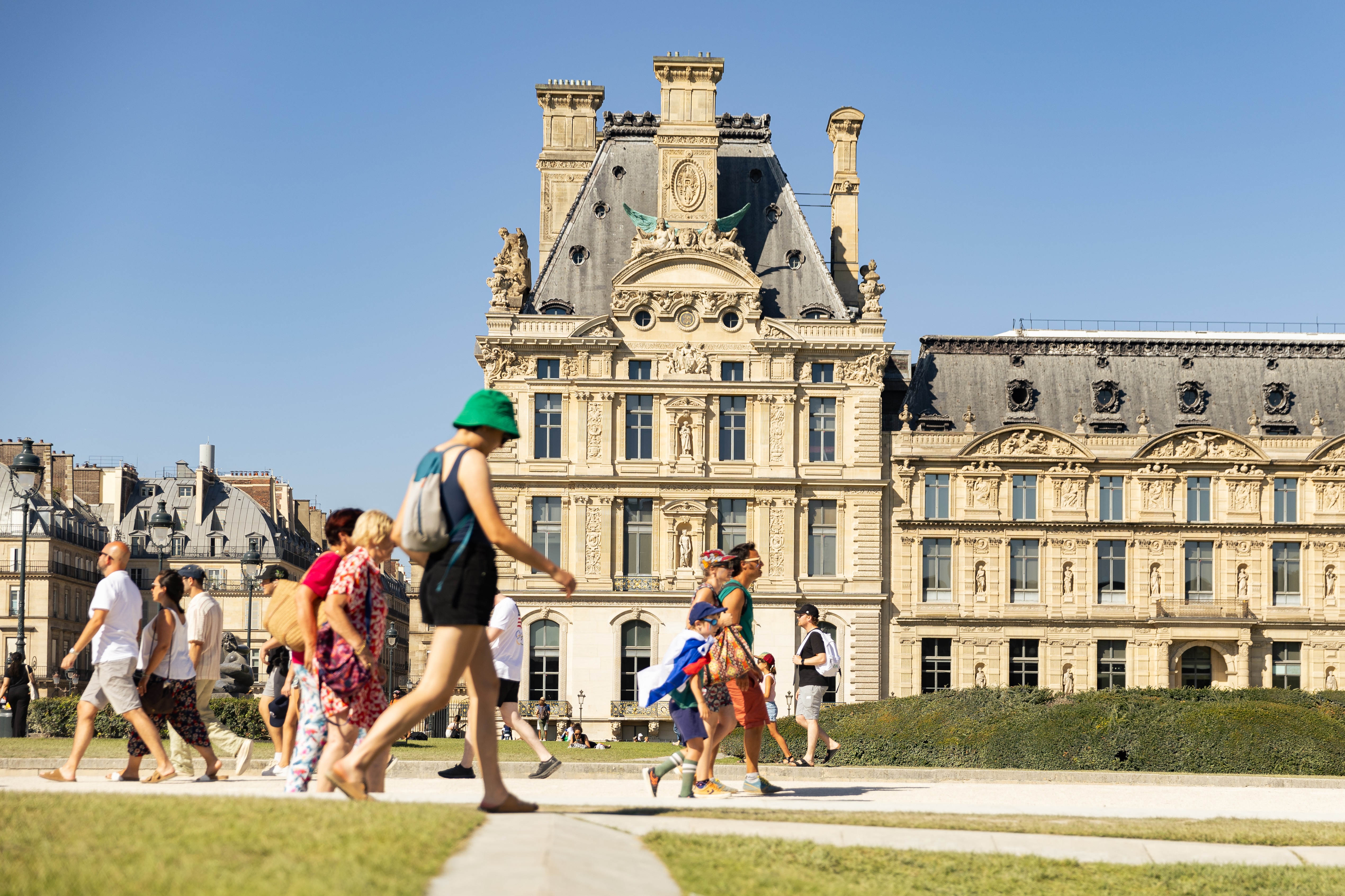 Vue du Palais du Louvre