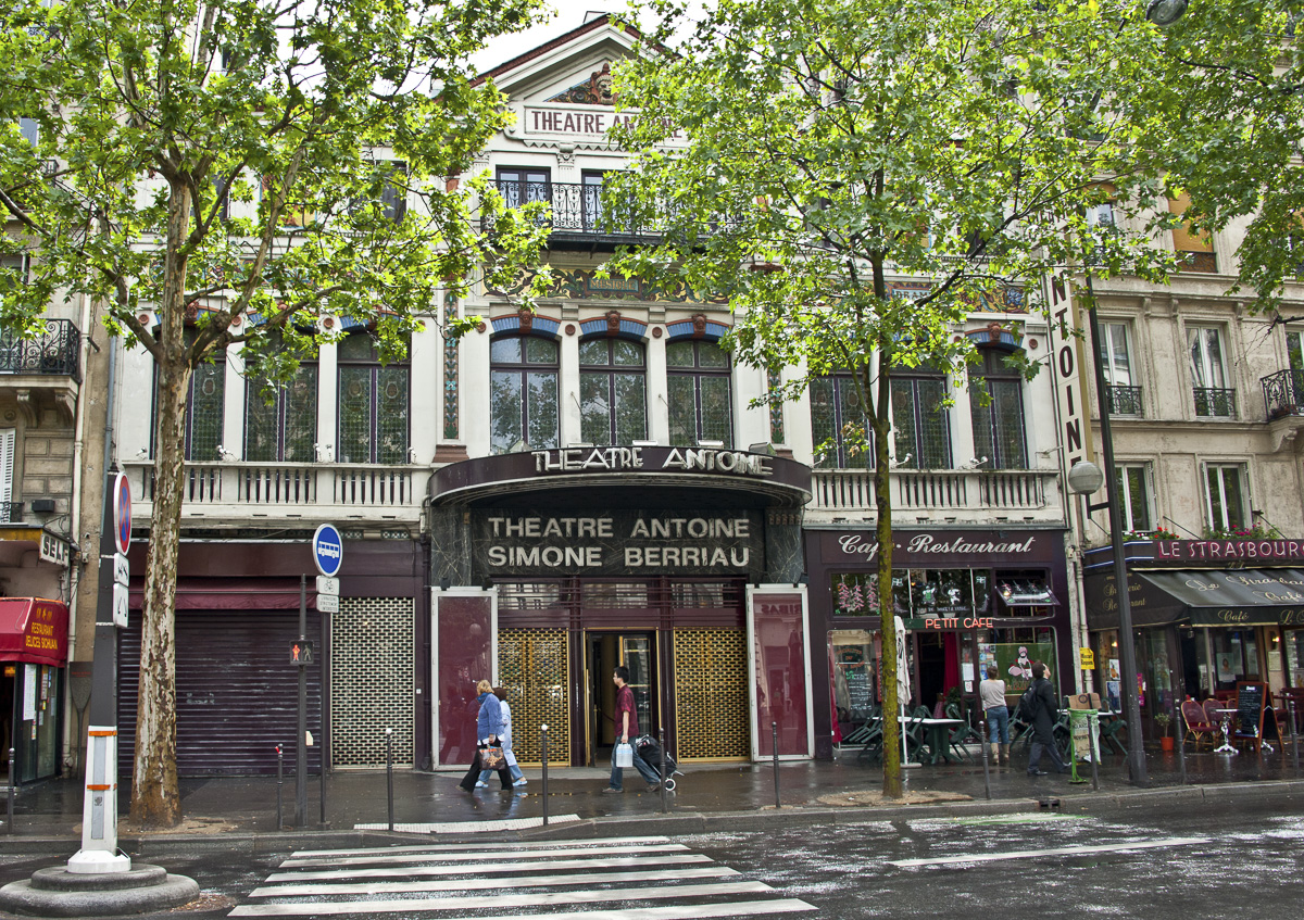 Le Théâtre Antoine (François Grunberg / Ville de Paris) Le Théâtre Antoine