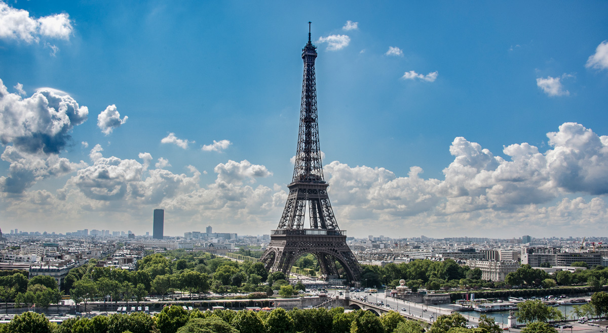 La Tour Eiffel depuis le toit du musée de l'architecture (François Grunberg / Ville de Paris) La Tour Eiffel depuis le toit du musée de l'architecture