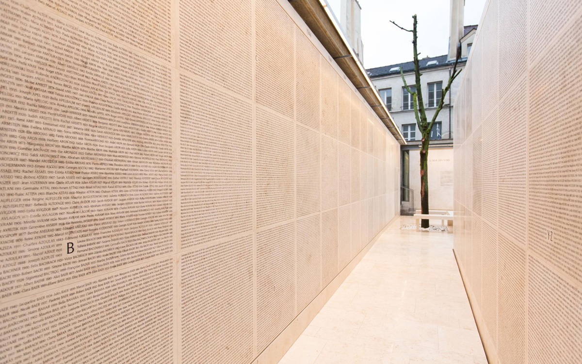 Mémorial de la Shoah (JB Gurliat / Mairie de Paris) Mémorial de la Shoah
