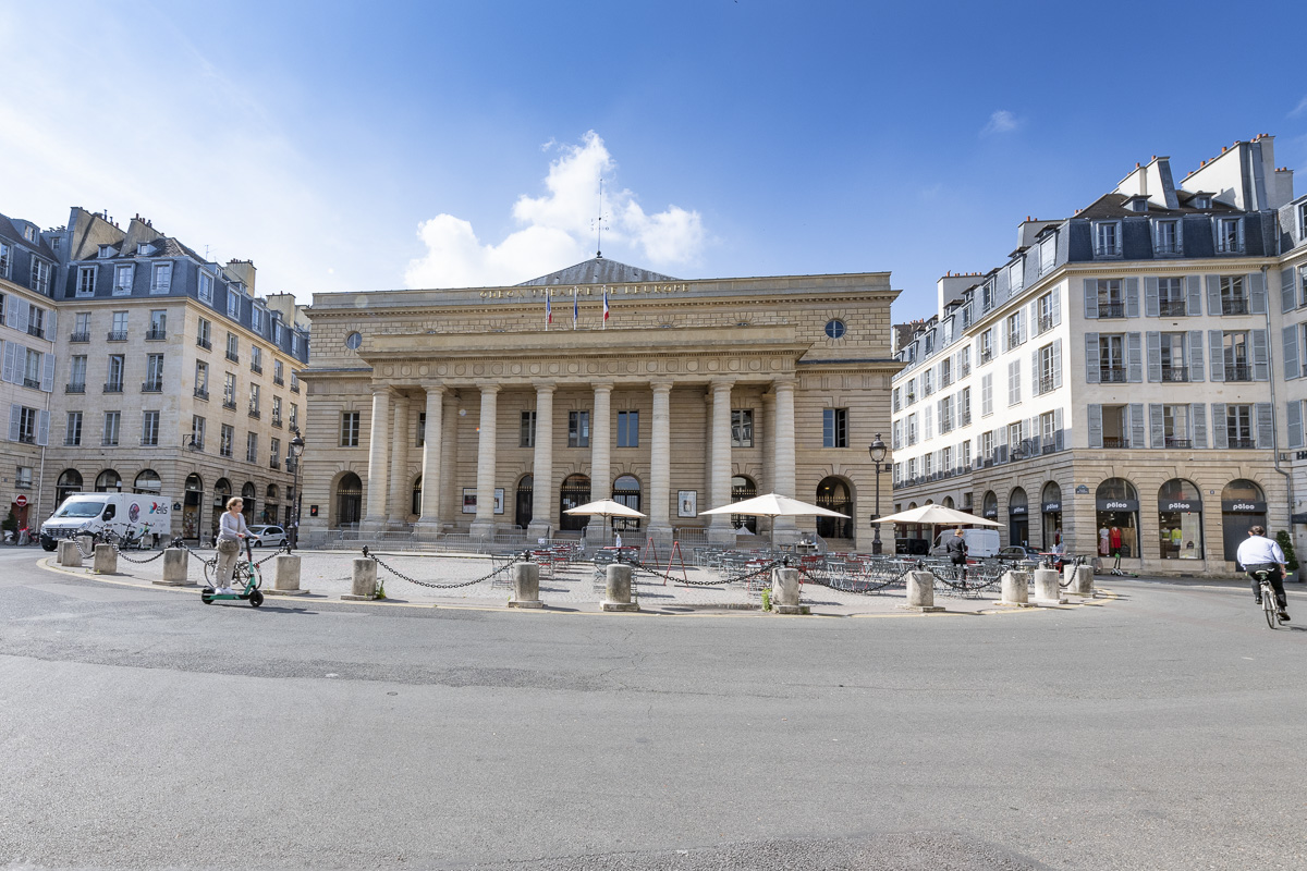 Le théâtre de l'Odéon (François Grunberg / Ville de Paris) Le théâtre de l'Odéon