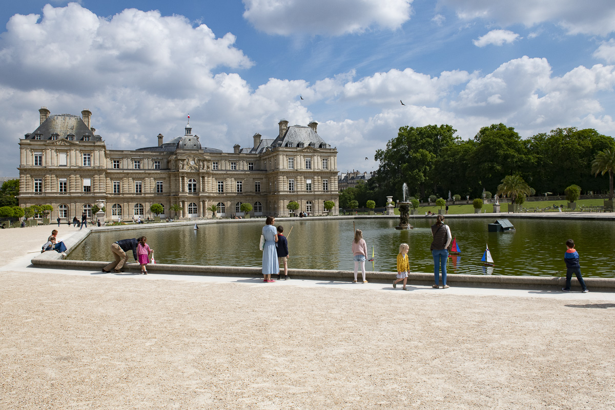 Les p’tits bateaux du jardin du Luxembourg (François Grunberg / Ville de Paris) Les p’tits bateaux du jardin du Luxembourg
