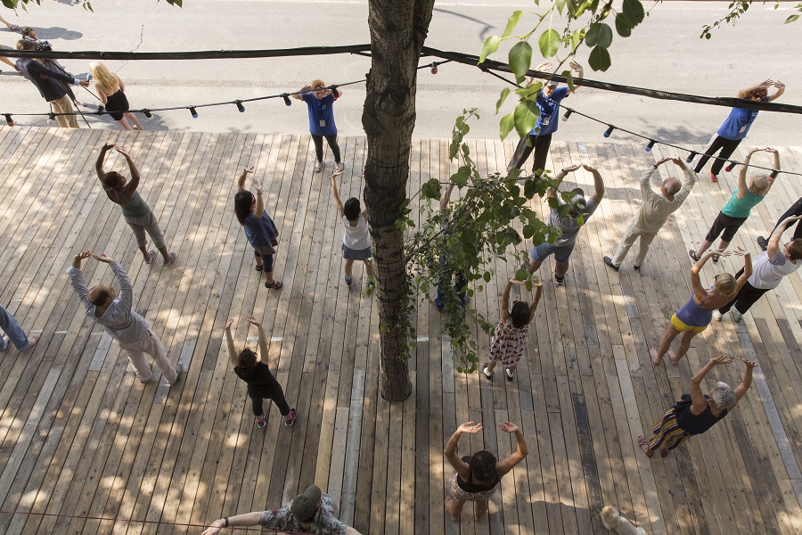 Tai Chi (©Marc Verhille/Ville de Paris) Tai Chi