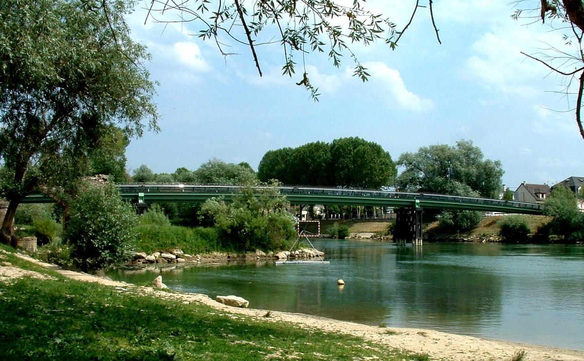 Passerelle du Moulin, Gournay/Chelles (Jacques Mossot) Passerelle du Moulin, Gournay/Chelles