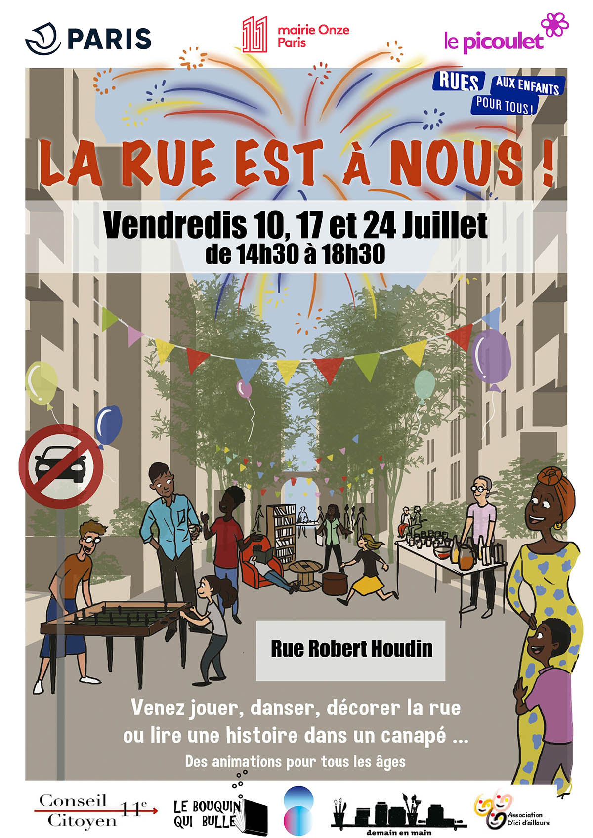 la rue est à nous