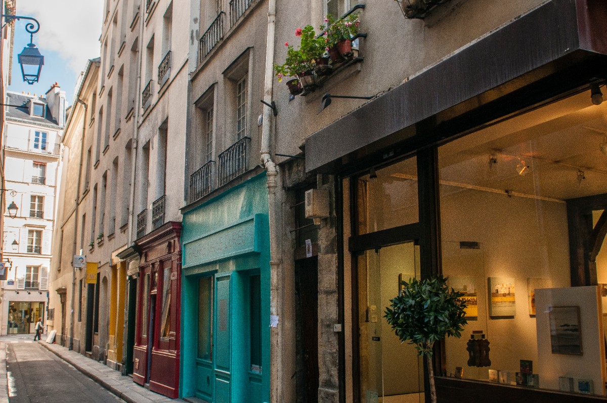 La rue Visconti (6e) où Balzac fut imprimeur. (Emilie Chaix / Ville de Paris) La rue Visconti (6e) où Balzac fut imprimeur.