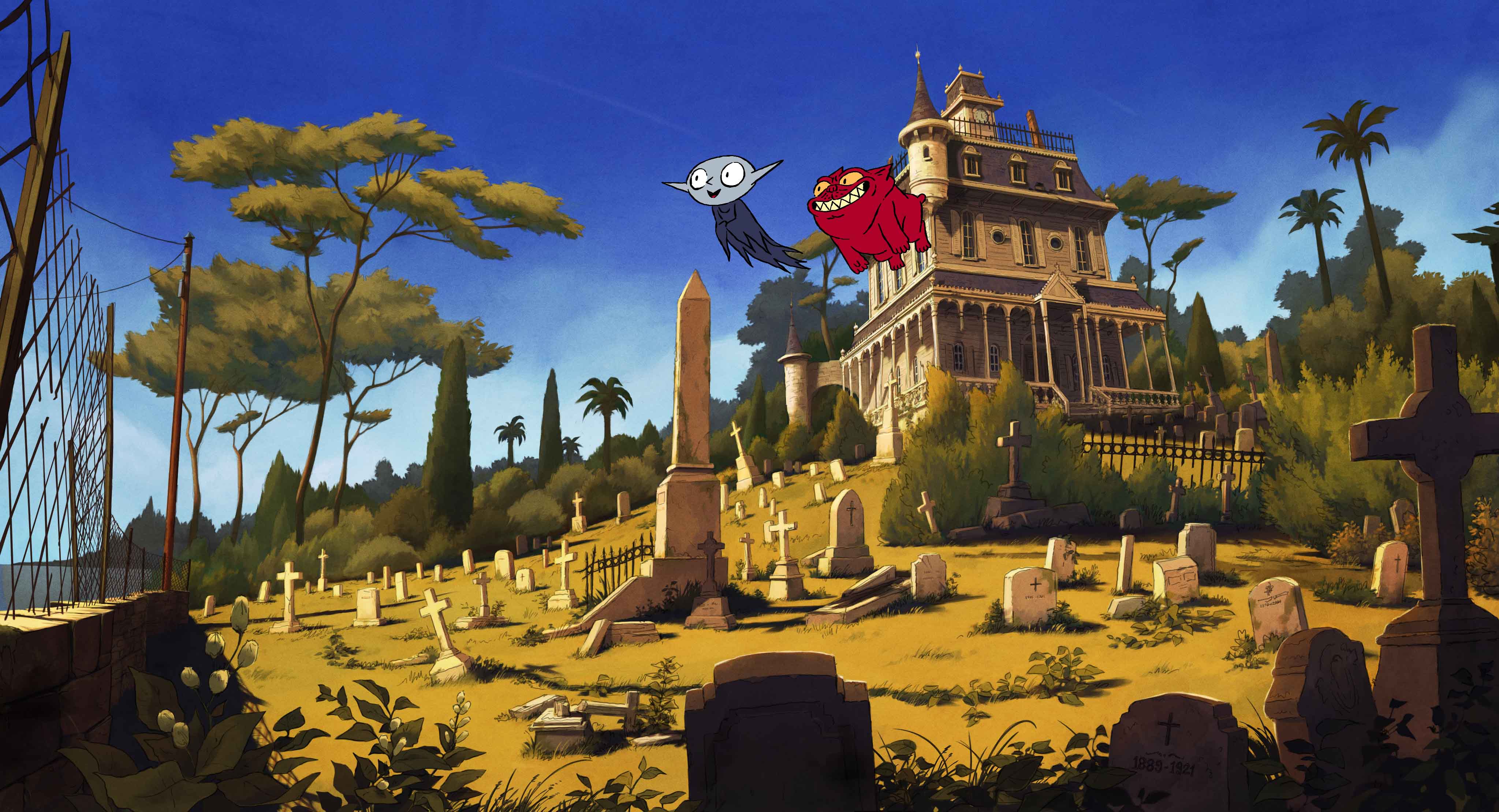 Petit Vampire (© 2020 - THE MAGICAL SOCIETY BY JOANN SFAR - STUDIOCANAL - LA COMPAGNIE CINÉMATOGRAPHIQUE & PANACHE PRODUCTIONS - FRANCE 3 CINÉMA - STORY) Petit Vampire