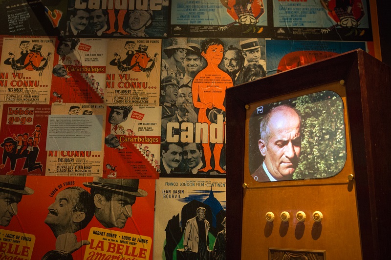 Expo de Funès (©cinémathèque Française) Expo de Funès