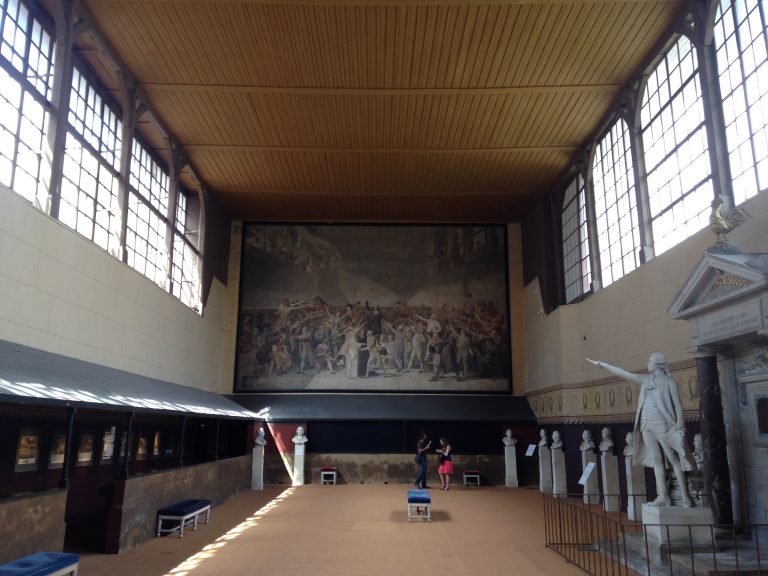 Salle du jeu de paume à Versailles (© Steve Stillman pour Enlarge your Paris) Salle du jeu de paume à Versailles