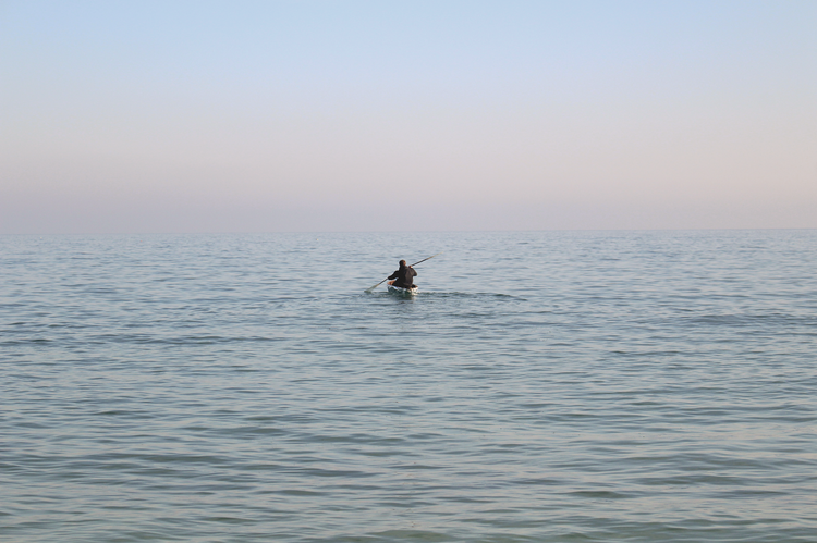 Rémi Coignec, "La Barque de nuit" (Rémi Coignec, "La Barque de nuit", archive photographique, 2019. © Photographie de l’artiste.) Rémi Coignec, "La Barque de nuit"