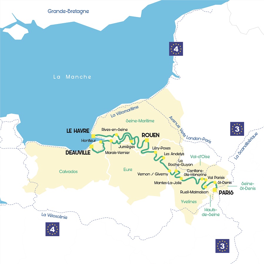 La Seine à vélo (La Seine à vélo) La Seine à vélo