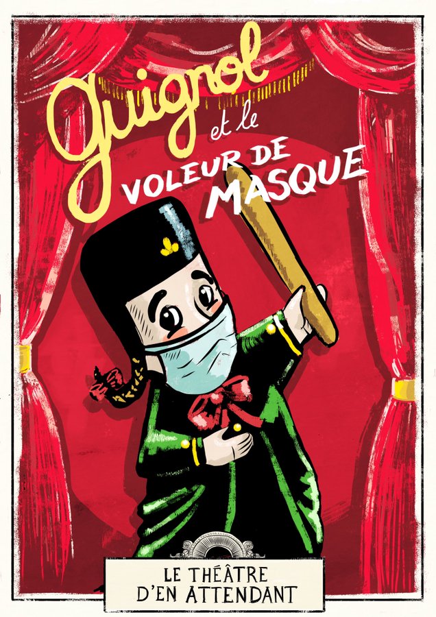 Guignol et le voleur de masque (©DR/affiche Guignol et le voleur de masque) Guignol et le voleur de masque