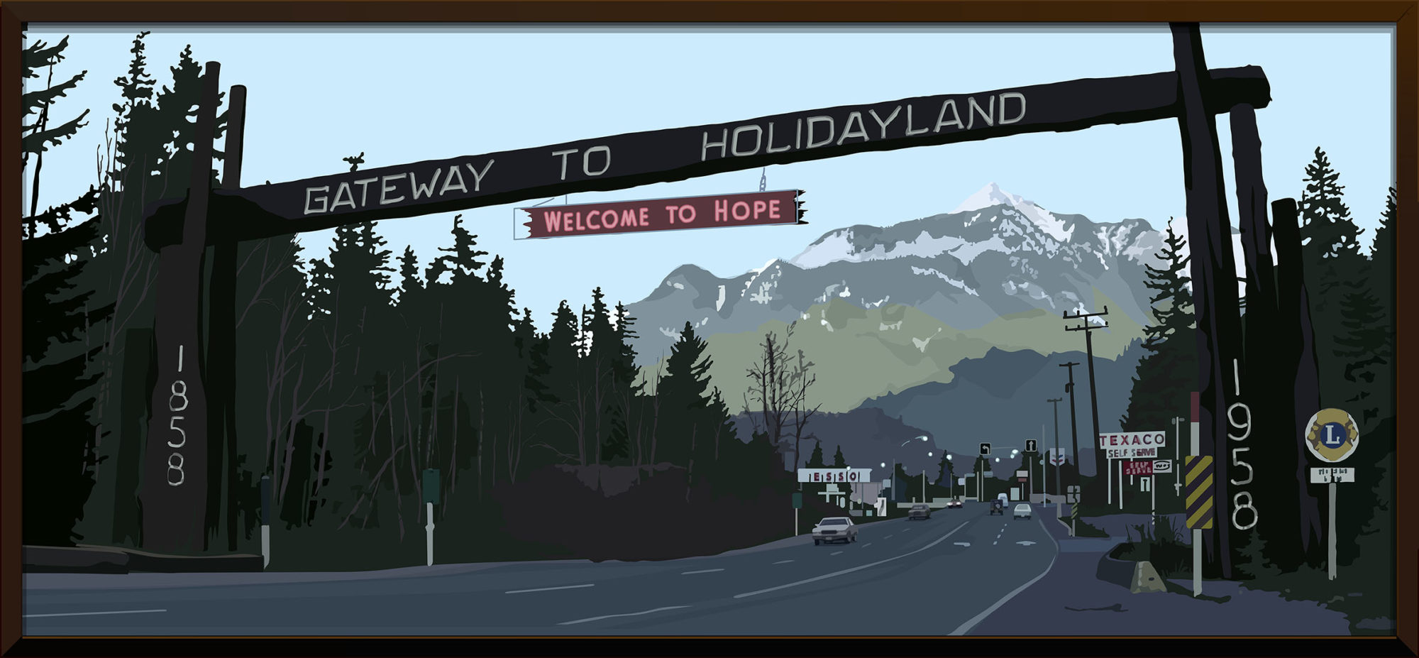 Alain Bublex (To Holidayland – an American landscape) Alain Bublex