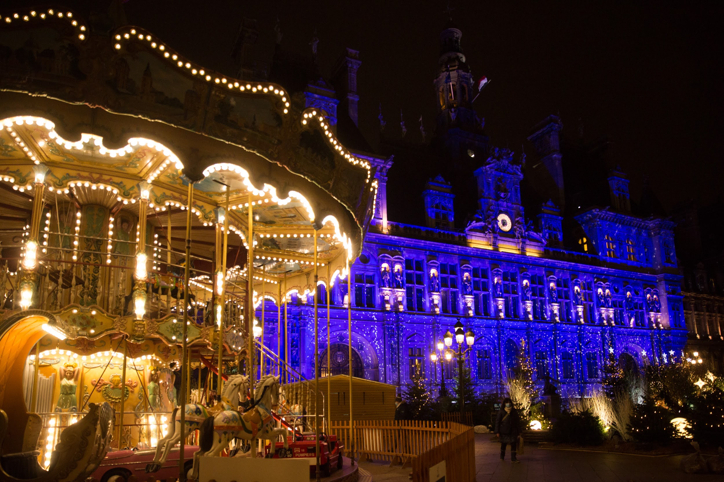 Paris scintille Hôtel de Ville (Ville de Paris/ Joséphine Brueder) Paris scintille Hôtel de Ville