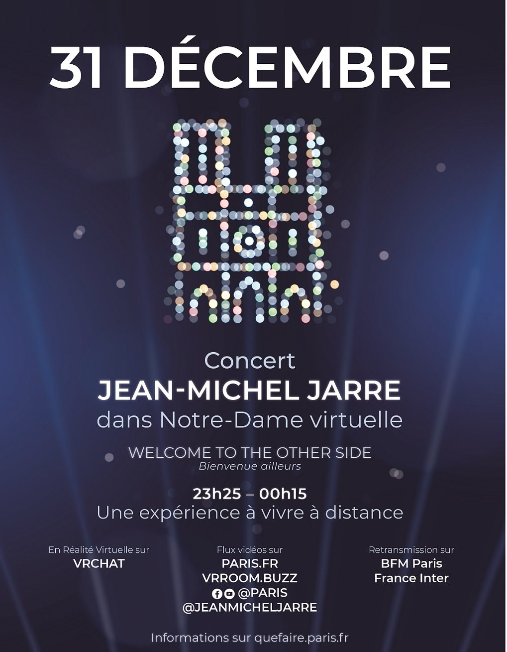 Concert Jean Michel Jarre (Ville de Paris) Concert Jean Michel Jarre