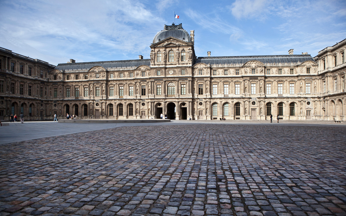Cour Carrée du Louvre (©Célia Pernot) Cour Carrée du Louvre