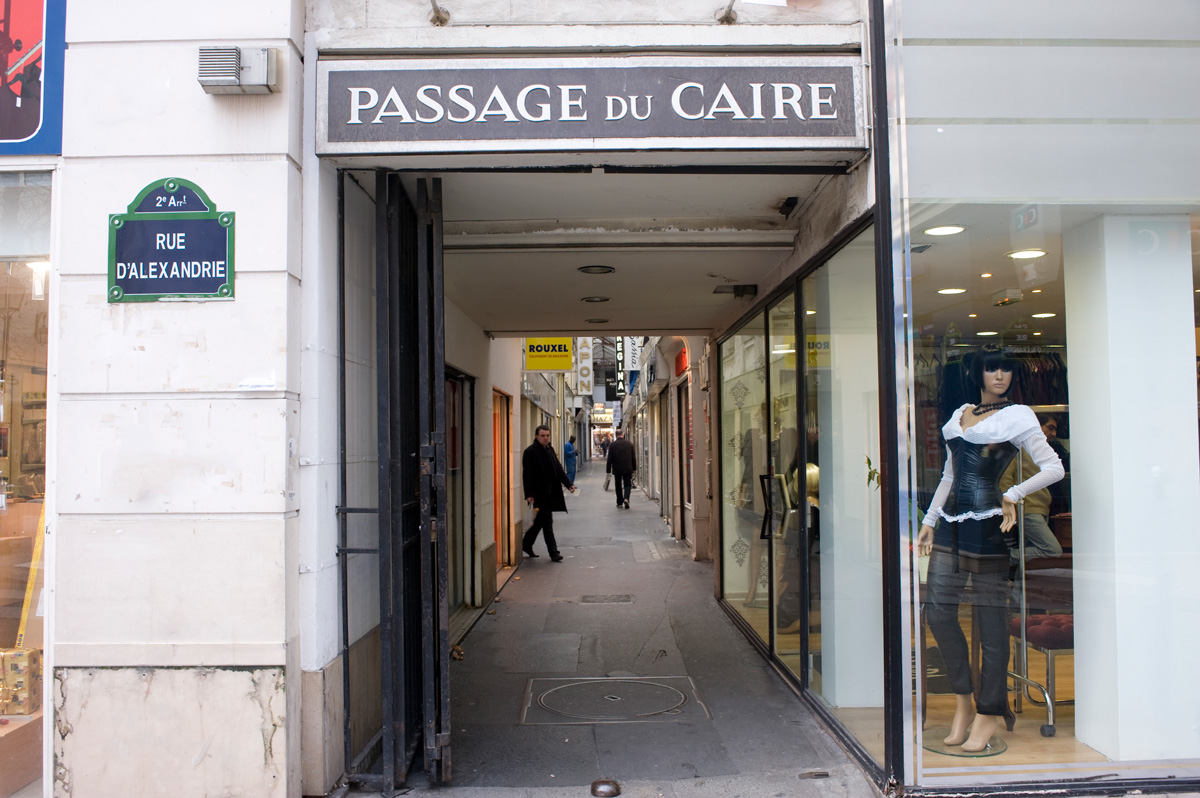 passage du Caire (©Sophie Robichon/Ville de Paris) passage du Caire