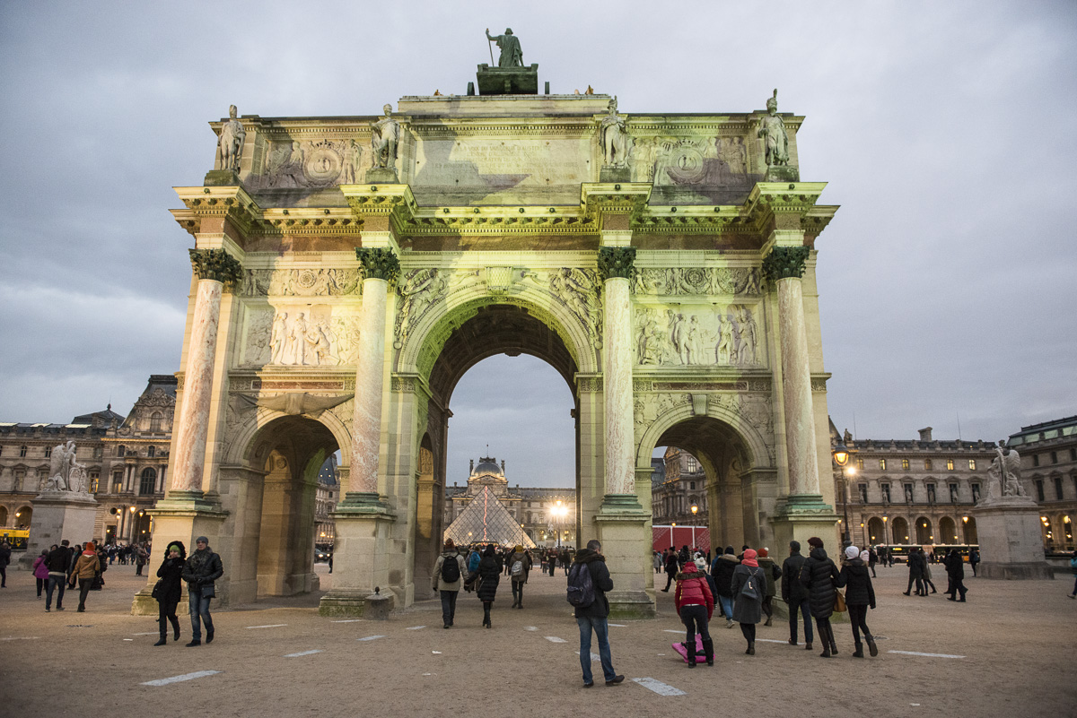 Arc du Carroussel (©François Grunberg/Ville de Paris) Arc du Carroussel