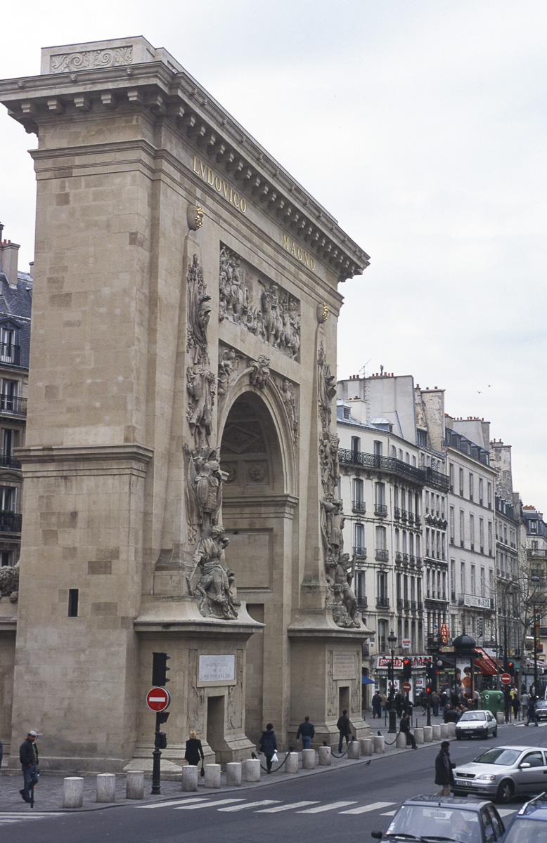Arc de la Porte Saint-Denis (©Marc Verhille/Ville de Paris) Arc de la Porte Saint-Denis