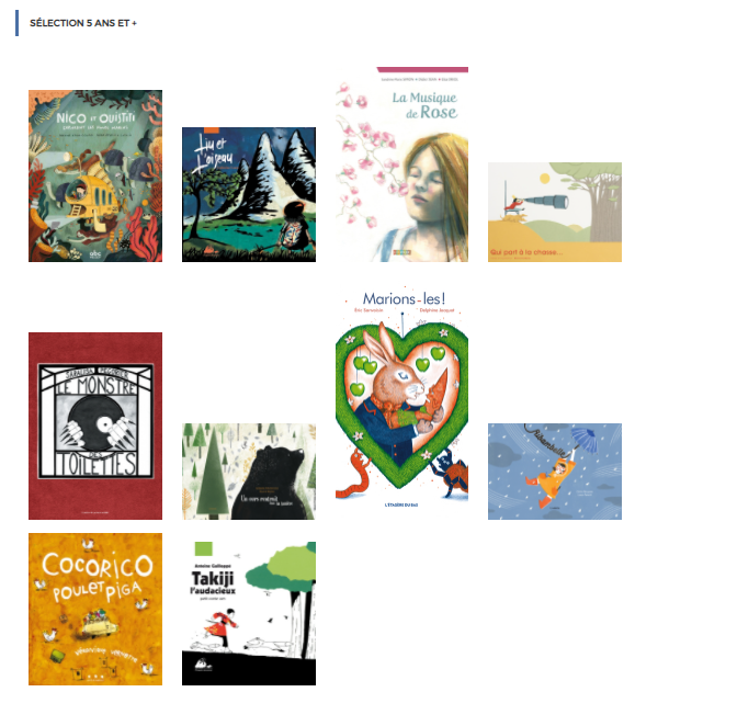 Sélection enfant + 5ans (Paris bibliothèque) Sélection enfant + 5ans